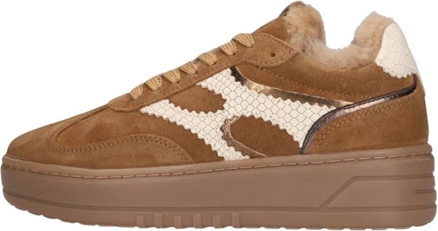 Notre-V Anemone-63 Sneakers Dames Camel - Foto 6