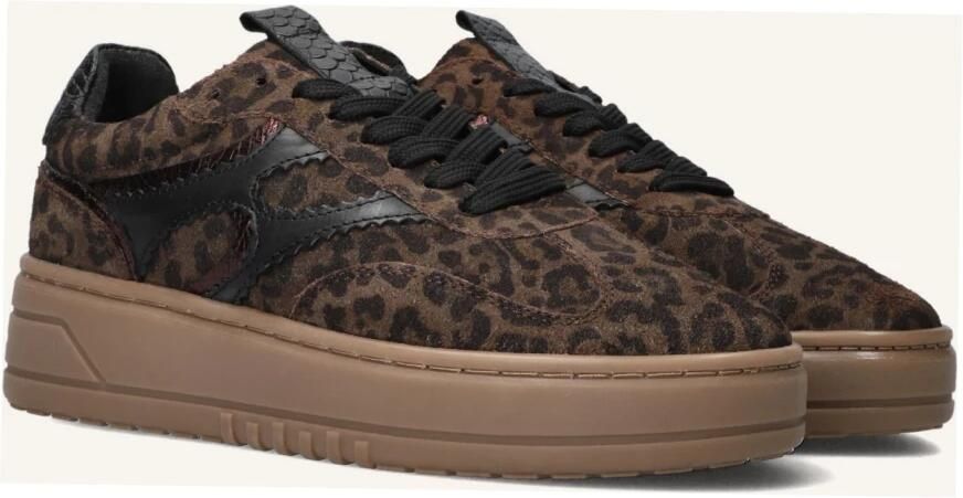 Notre-V Anemone-63 Sneakers Dames Bruin - Foto 3