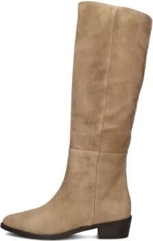 Notre-v Beige Hoge Laarzen met Ronde Neus - Foto 4