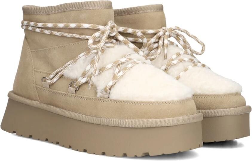 Notre-V Femm Laarzen Textiel Dames Beige - Foto 2