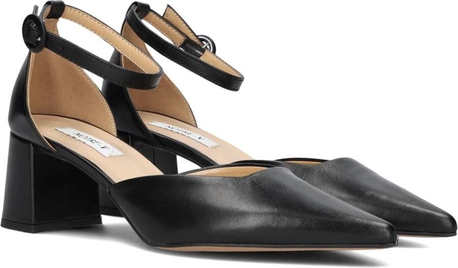 Notre-v Elegante Zwarte Sandalen met Hak - Foto 2
