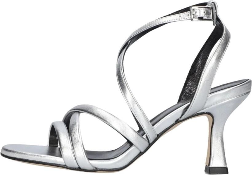 Metallica Metalli Sandalen Dames Zilver - Foto 3