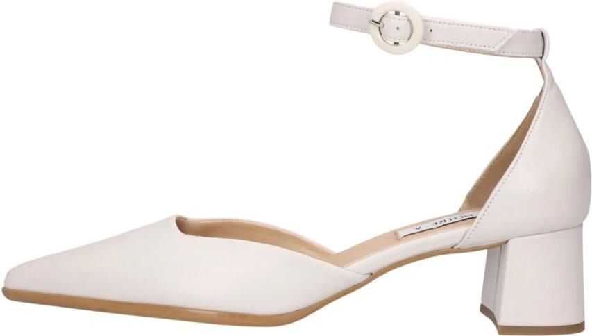 Notre-v Pumps met spitse neus en blokhak - Foto 6