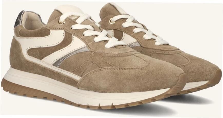 Notre-V Rylie-09 Sneakers Dames Taupe - Foto 3