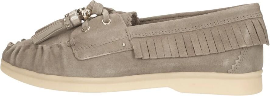 Notre-V Zalama-31 Instappers Dames Taupe - Foto 6