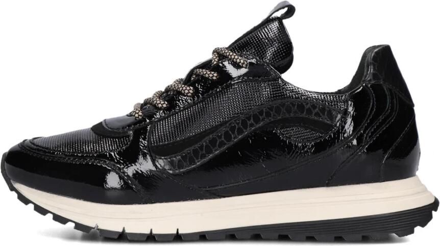 Notre-V Rylie-01 Sneakers Dames Leren Sneaker Zwart - Foto 6