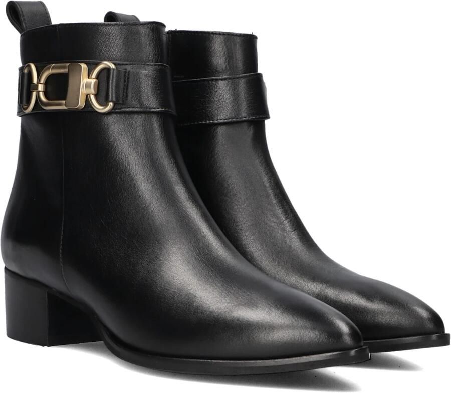 Notre-V 3254 Enkellaarsjes Enkelboots met rits Dames Zwart - Foto 3