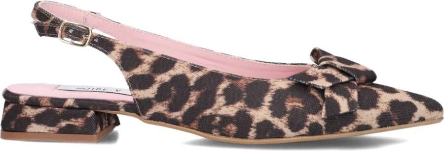 Notre-v Slingback schoenen met luipaardprint - Foto 2