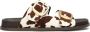 Notre-V 227329 Slippers Dames Bruin - Thumbnail 2