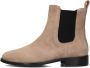 Notre-v Taupe Suède Enkellaarzen Stijlvol Model Beige Dames - Thumbnail 3