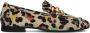 Notre-V 6112 Loafers Suède Instapper Dames Beige - Thumbnail 2