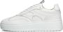 Notre-V Anemone-63 Sneakers Leren Sneaker Dames Wit - Thumbnail 2