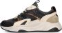 Notre-V Iva-06 Sneakers Leren Sneaker Dames Zwart - Thumbnail 2