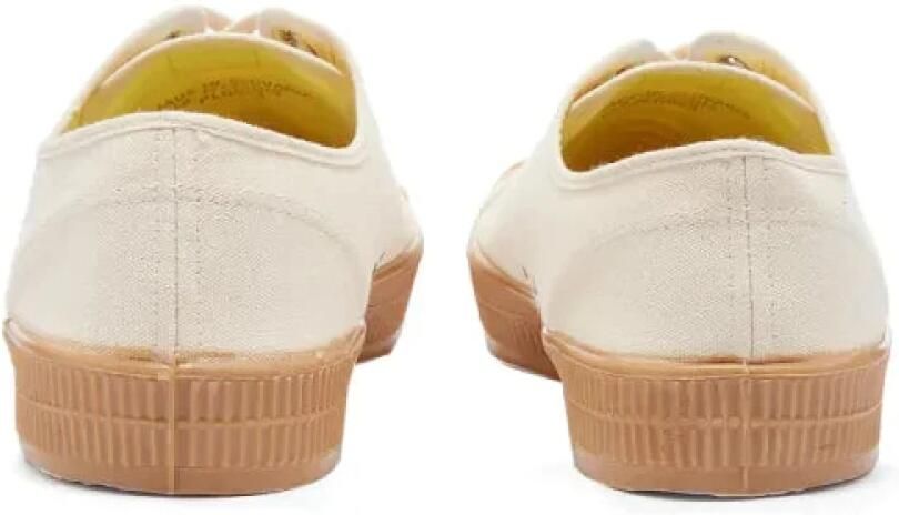 Novesta Chunky Sole Canvas Sneakers Beige