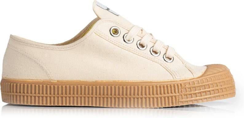 Novesta Chunky Sole Canvas Sneakers Beige - Foto 2