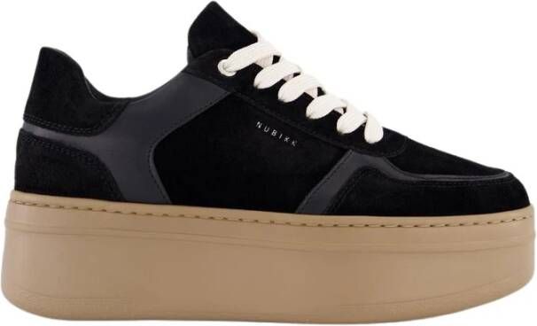 Nubikk Bayou Platform Sneaker Zwart