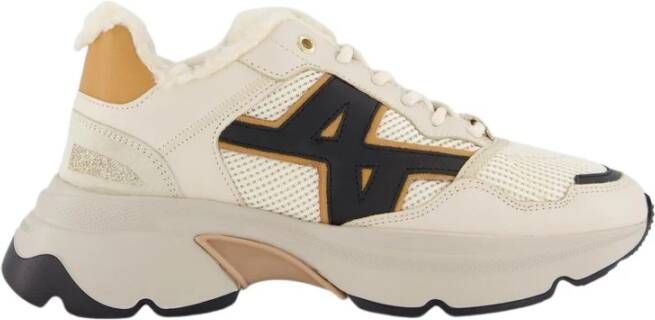 Nubikk Beige Bont Treklaarzen