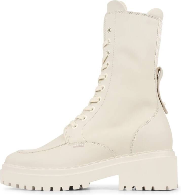 Nubikk Beige Enkellaarzen Beige Dames