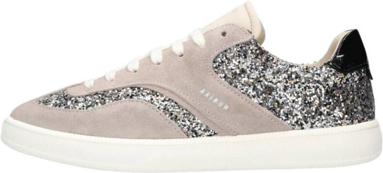 NUBIKK Lage Sneakers Dames Ray Owen Maat: 37 Materiaal: Suède Kleur: Beige