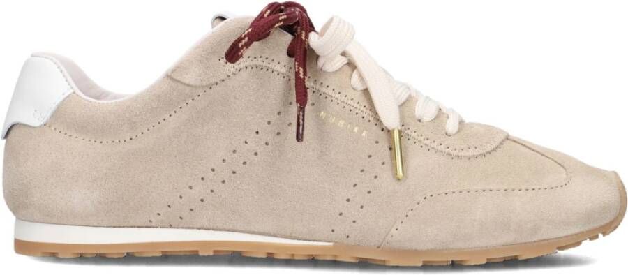 NUBIKK Lage Sneakers Dames Billy Lou Maat: 42 Materiaal: Suède Kleur: Beige - Foto 2