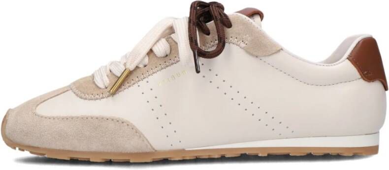 Nubikk Beige Lage Sneakers voor Dames