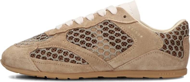 Nubikk Beige Lage Sneakers voor Dames