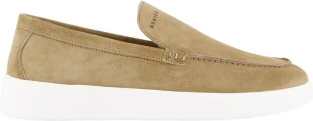 Nubikk Beige Loafer Schoenen voor Heren