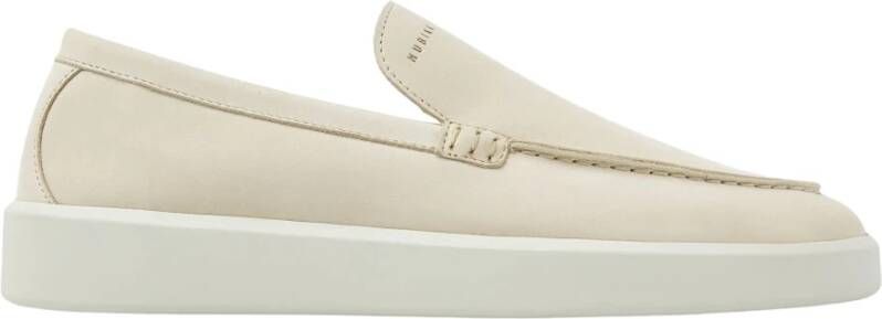 Nubikk Beige Nubuck Stijlvolle Sneakers