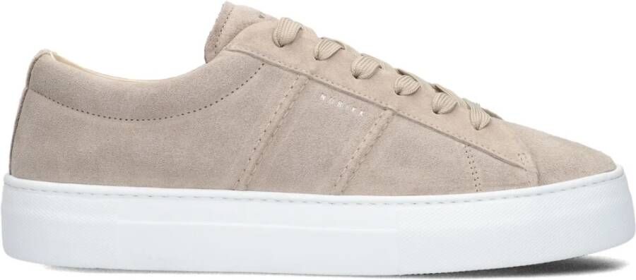 NUBIKK Lage Sneakers Heren Jagger Morris Maat: 43 Materiaal: Suède Kleur: Beige - Foto 3