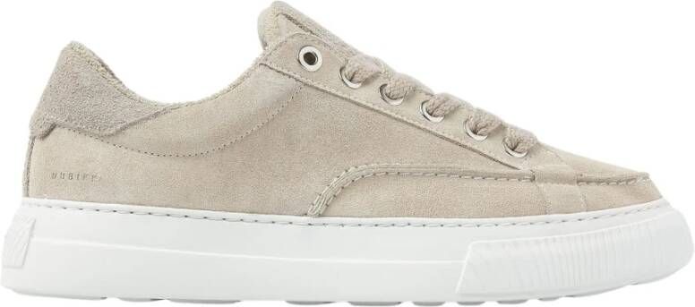 Nubikk Beige Suède Stijlvolle Caldera Schoenen Beige Heren