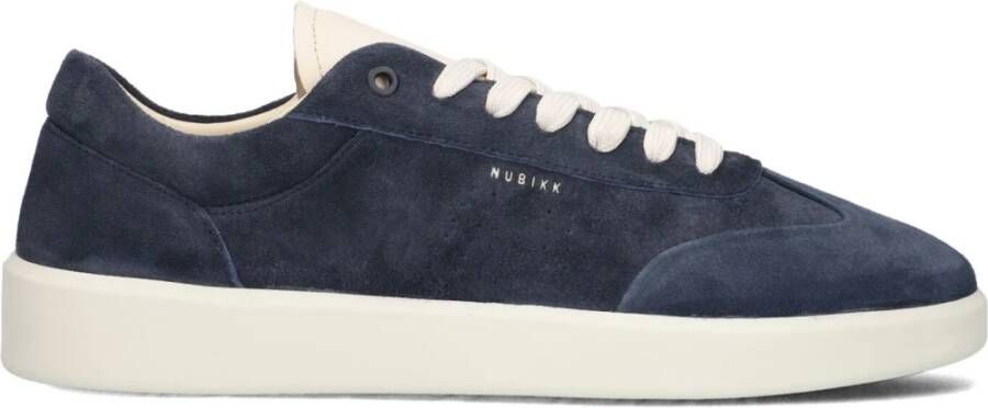 NUBIKK Lage Sneakers Heren Joro Liber Maat: 46 Materiaal: Suède Kleur: Blauw - Foto 2