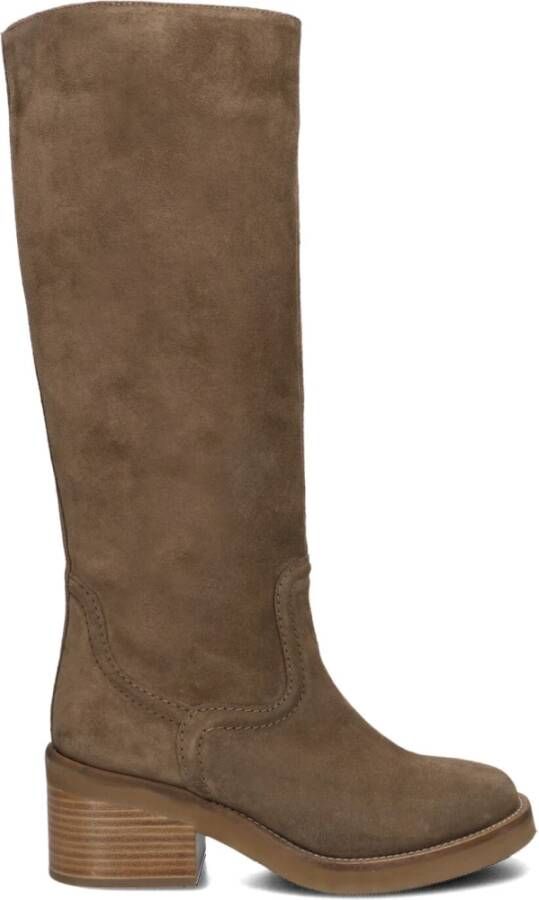 NUBIKK Hoge Laarzen Dames Cassie Boot Sue Maat: 36 Materiaal: Suède Kleur: Bruin - Foto 2