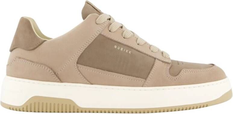 Nubikk Bruine Sneaker Basket Rae Stijl