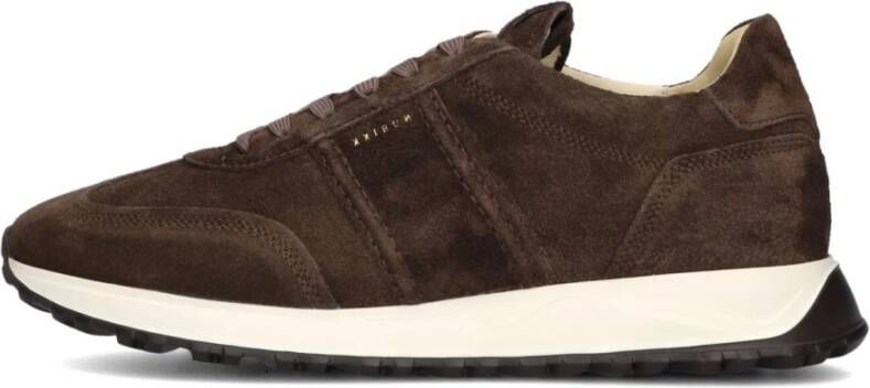 NUBIKK Lage Sneakers Heren Glen Hendrix Maat: 41 Materiaal: Suède Kleur: Bruin