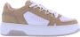NUBIKK Lage Sneakers Dames Basket Buxton Maat: 38 Materiaal: Nubuck Kleur: Beige - Thumbnail 2