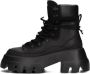 Nubikk Flore Montagne biker boot van leer met nubuck details - Thumbnail 2