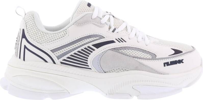 NUBIKK Lage Sneakers Heren Comet Runner Men Maat: 39 Materiaal: Leer Kleur: Wit - Foto 2