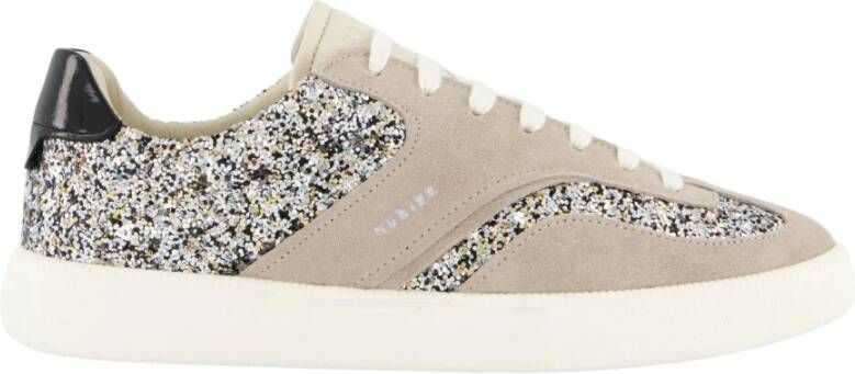 NUBIKK Lage Sneakers Dames Ray Owen Maat: 36 Materiaal: Suède Kleur: Beige