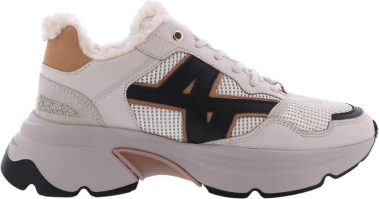 Nubikk Ross Trek Fur 21051402 2206 Desert Multi Lea Lage sneakers - Foto 4