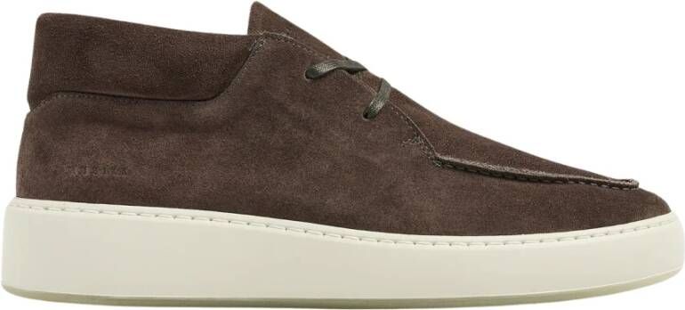 Nubikk Donkergrijze Gio Stijlvolle Sneakers