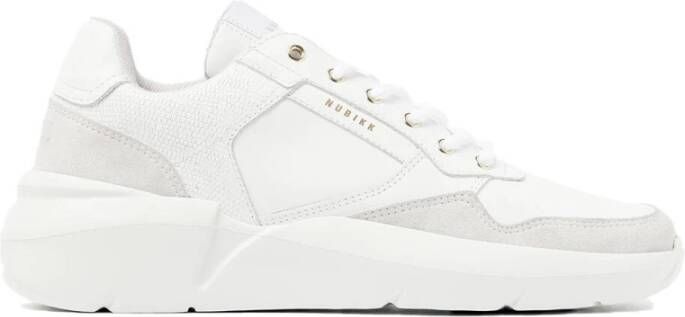 Nubikk Elegante Wave Sneakers White Dames