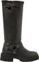 NUBIKK Boots Dames Frankie Leva Maat: 36 Materiaal: Leer Kleur: Zwart - Thumbnail 2