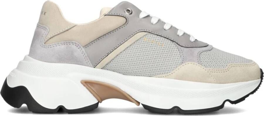 NUBIKK Lage Sneakers Dames Ross Jaden Maat: 39 Materiaal: Suède Kleur: Grijs