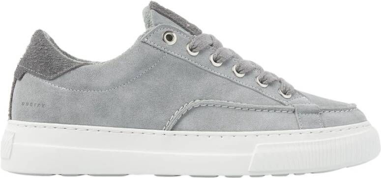 Nubikk Grijze Suède Stijlvolle Caldera Schoenen