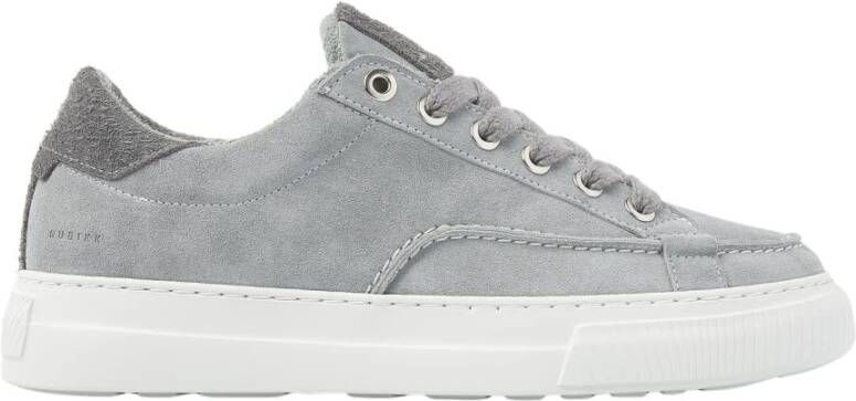 Nubikk Grijze Suède Stijlvolle Caldera Schoenen Gray Heren