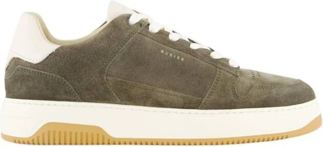 Nubikk Groene Basket Court Sneaker