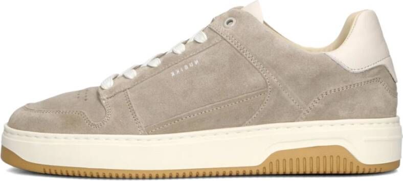 Nubikk Heren Beige Suède Sneakers Beige Heren