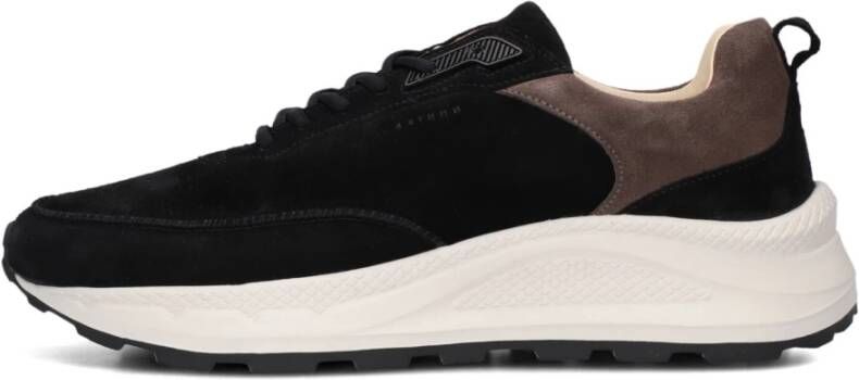 NUBIKK Lage Sneakers Oberon Reese Maat: 40 Materiaal: Suède Kleur: Zwart