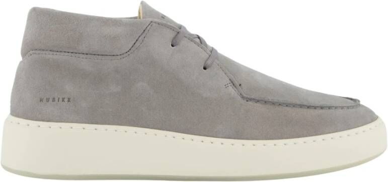 NUBIKK Lage Sneakers Heren Jiro Gio Maat: 44 Materiaal: Suède Kleur: Grijs