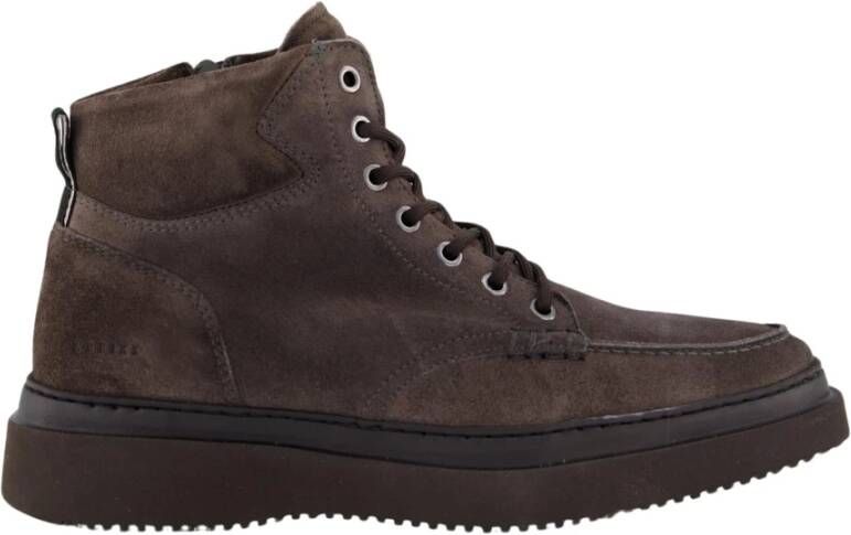 NUBIKK Veterboots Heren Jonah Artic Suède Bruin